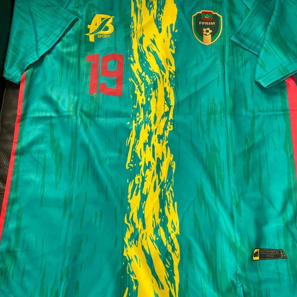 AB brand MAURITANIA National Team SOULEYMANE DOUKARA Men's JERSEY Sz M,L,XL,2XL - Picture 6 of 7